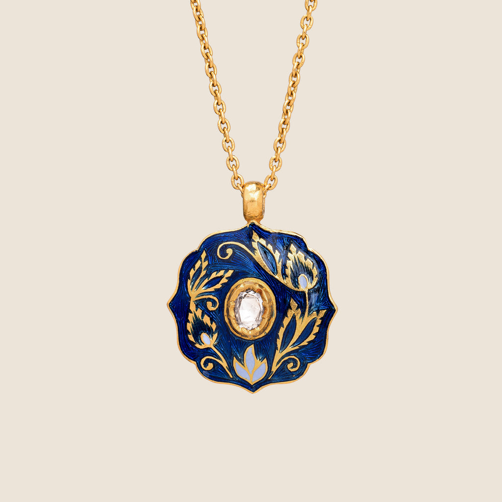 'Midnight Veil' Mihrab Necklace