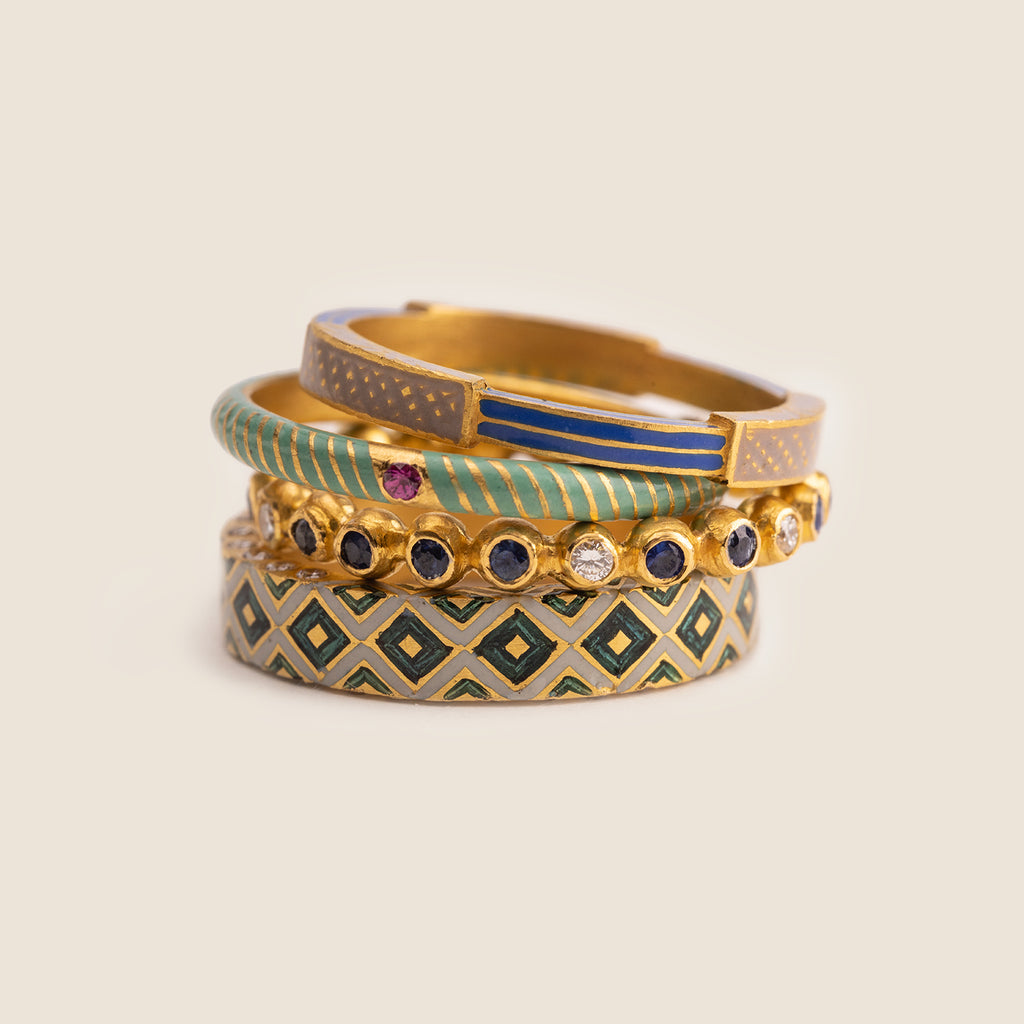 Aztec Ring Stack