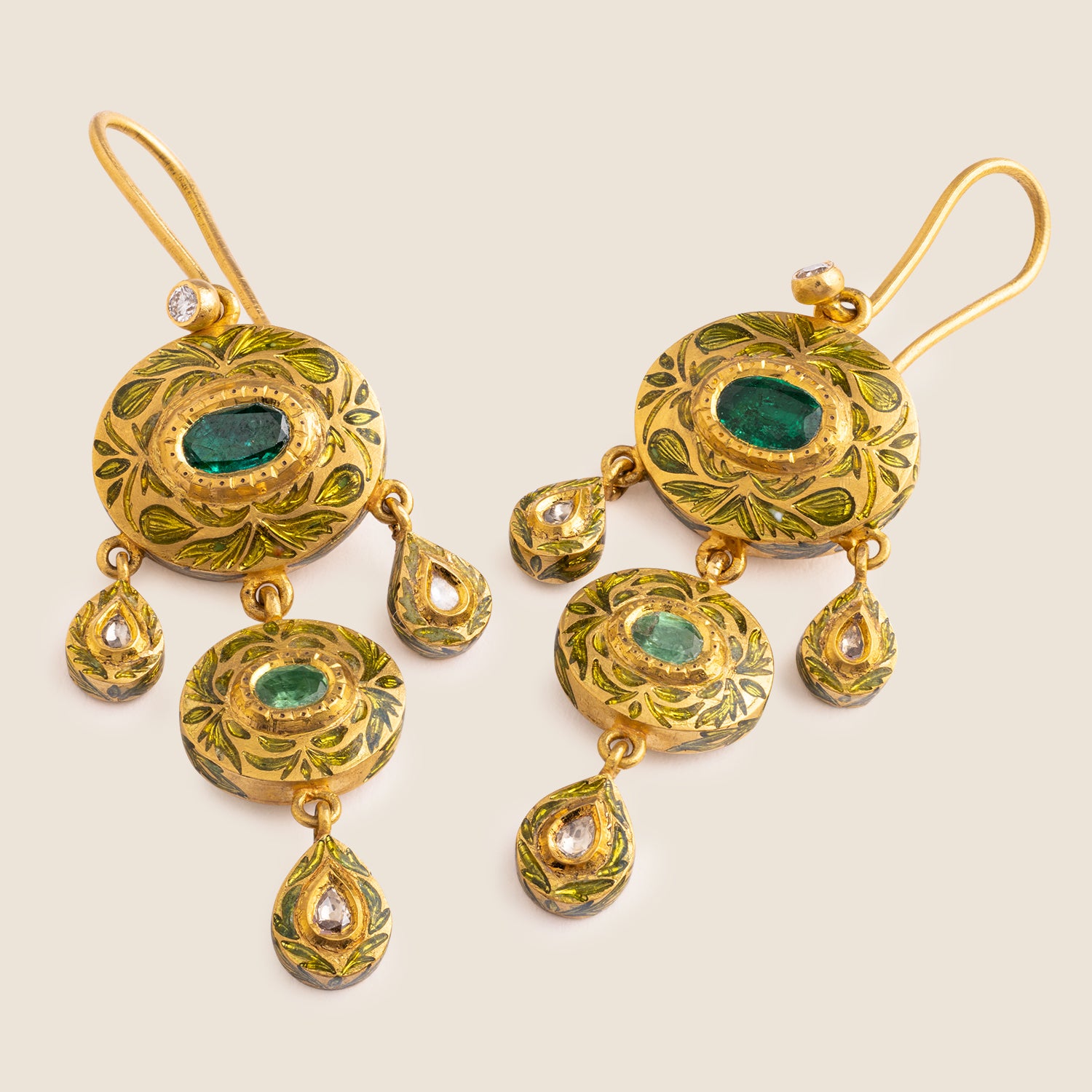 Chartreuse Earrings
