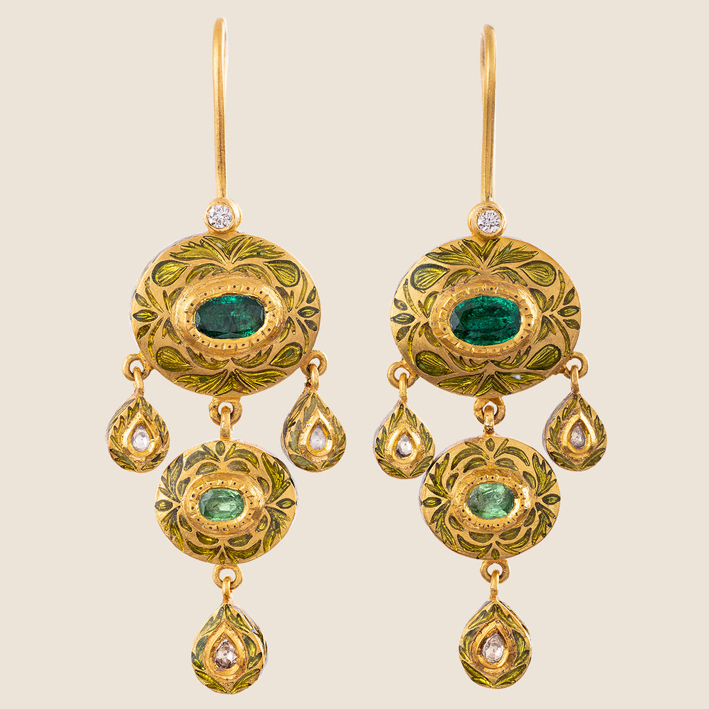 Chartreuse Earrings