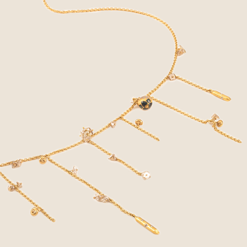 Bloom Fringe Necklace
