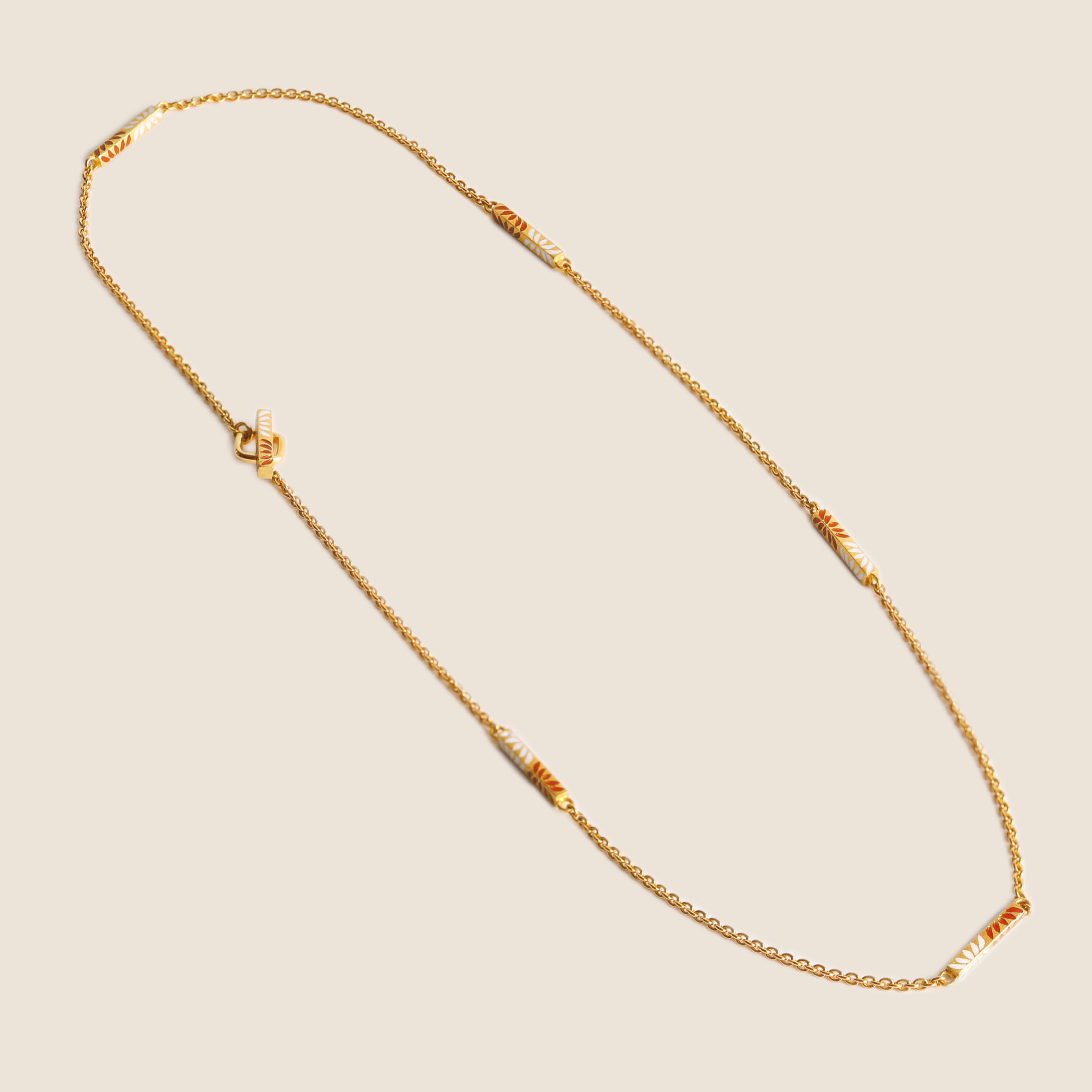 'Eternal Lotus' Minar Necklace
