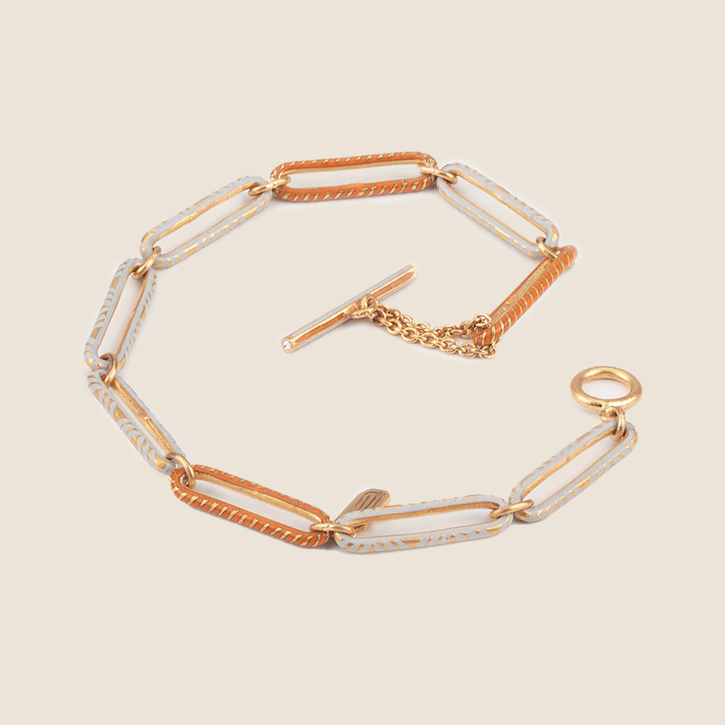 Handloom Paper Link Bracelet