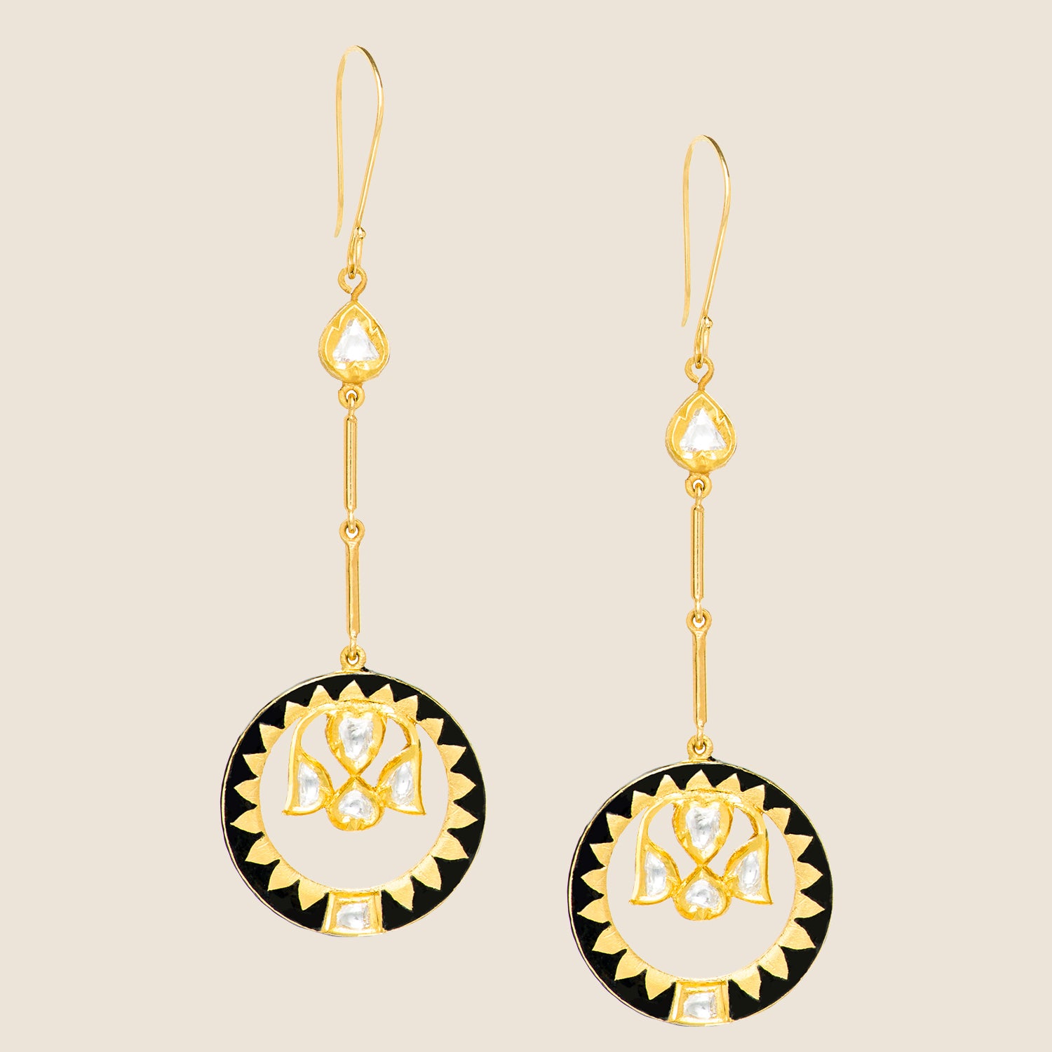 Sun-Moon Reversible Earrings