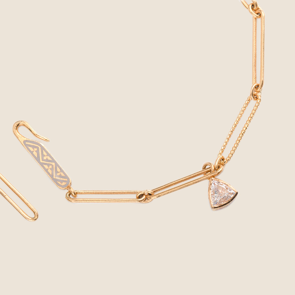 Trillion Paper Link Bracelet