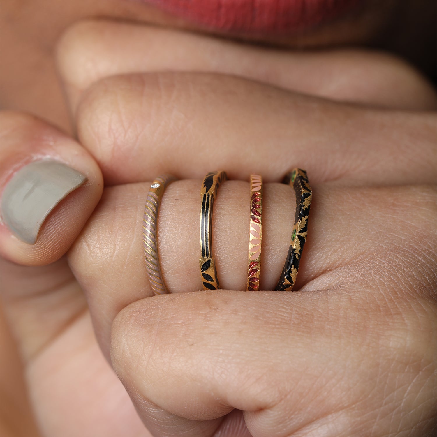 Silk Shadow Ring