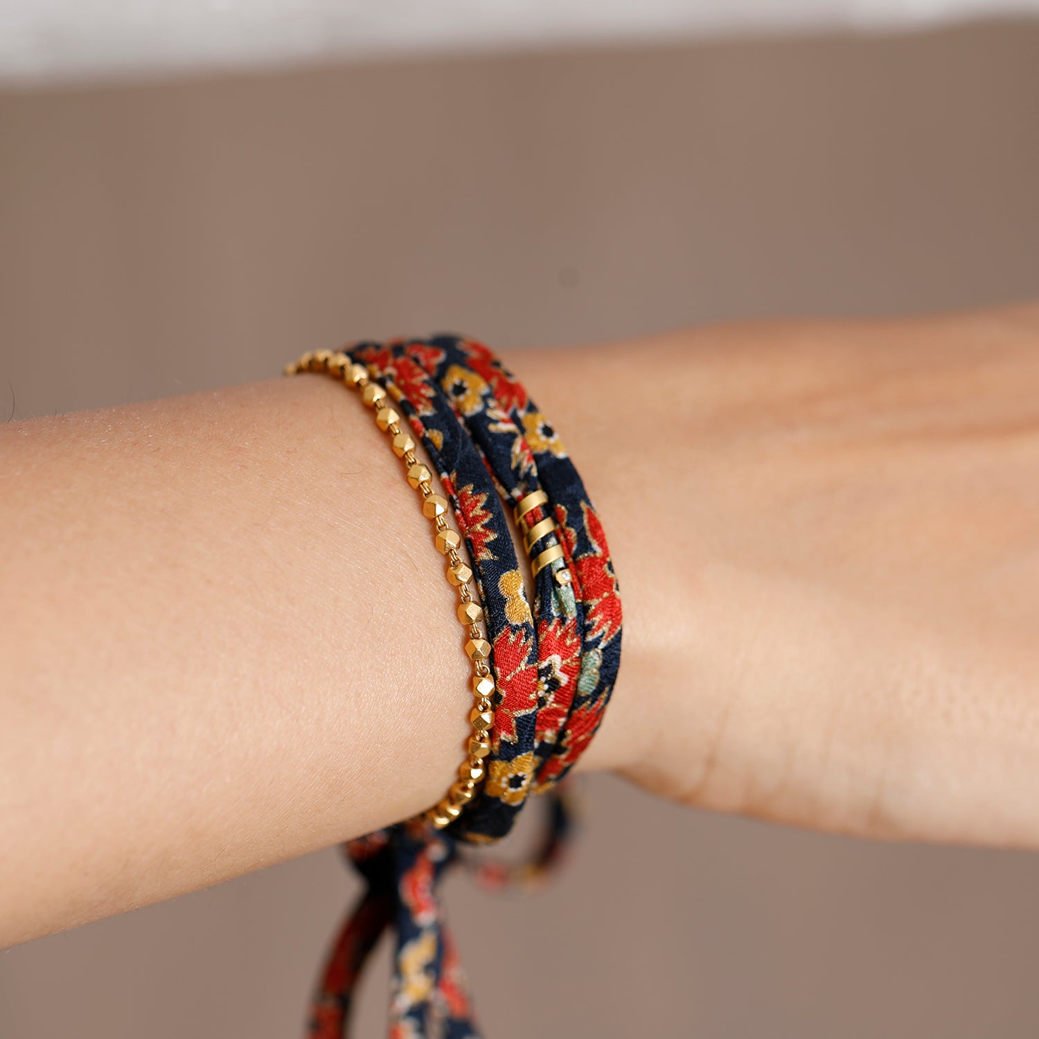Aṣṭakōṇa Mani Necklace / Bracelet