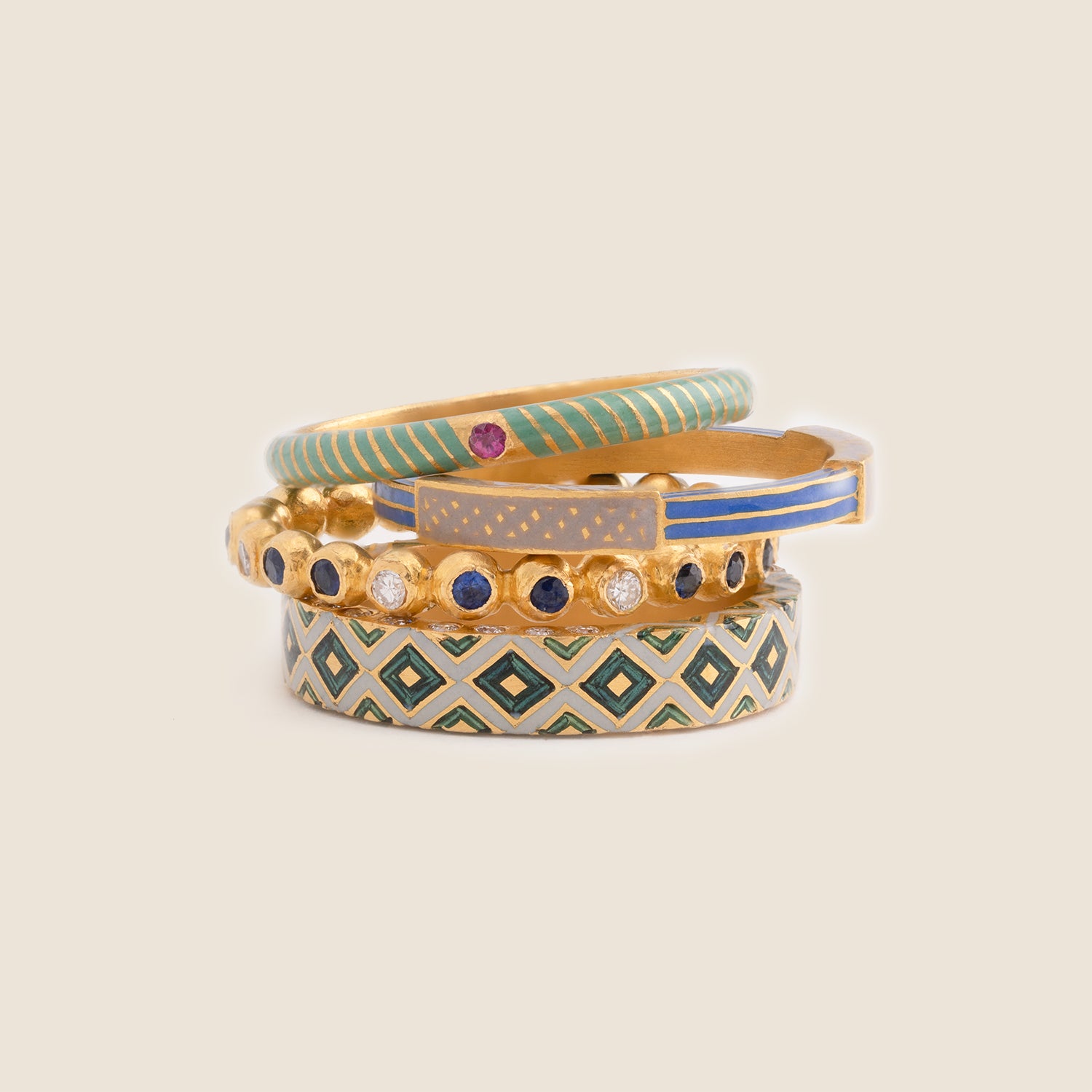 Aztec Ring Stack