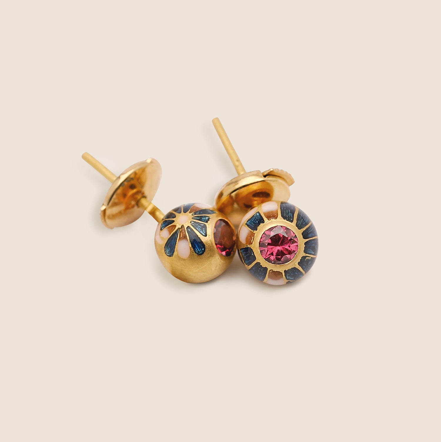 Tourmaline Bloom Studs