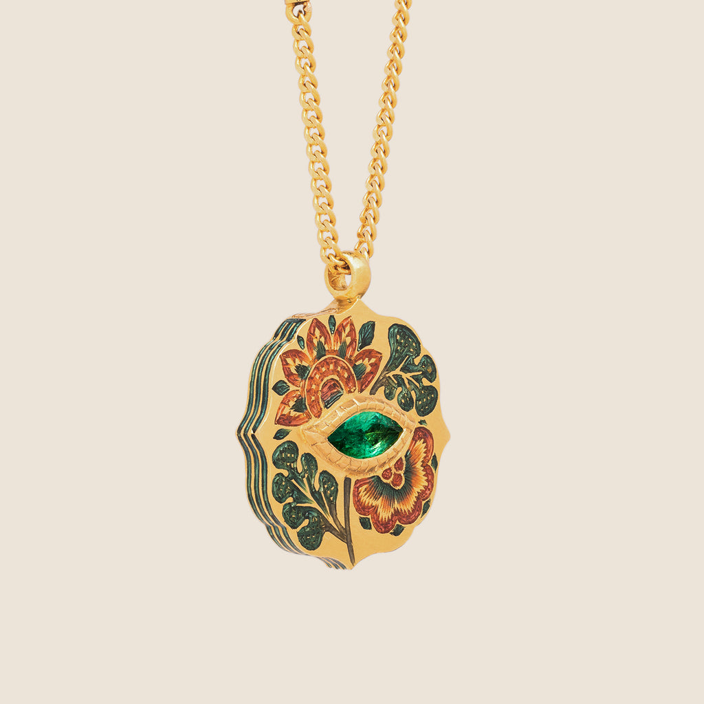 'Eye of Chintz' Mihrab Necklace