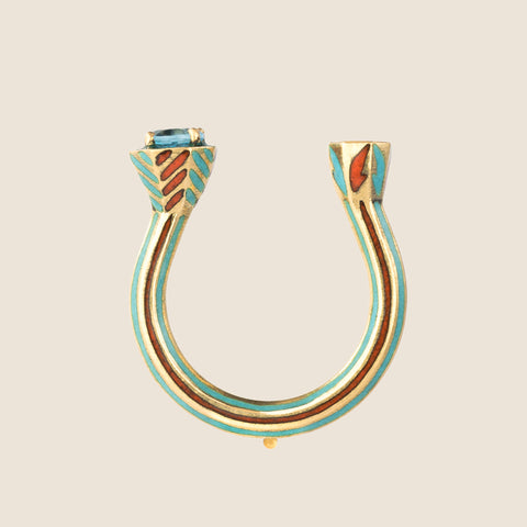 Topaz Minar Ring