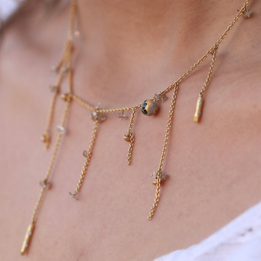 Bloom Fringe Necklace