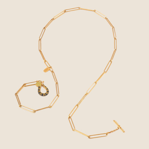 Handloom Paper Link Bracelet
