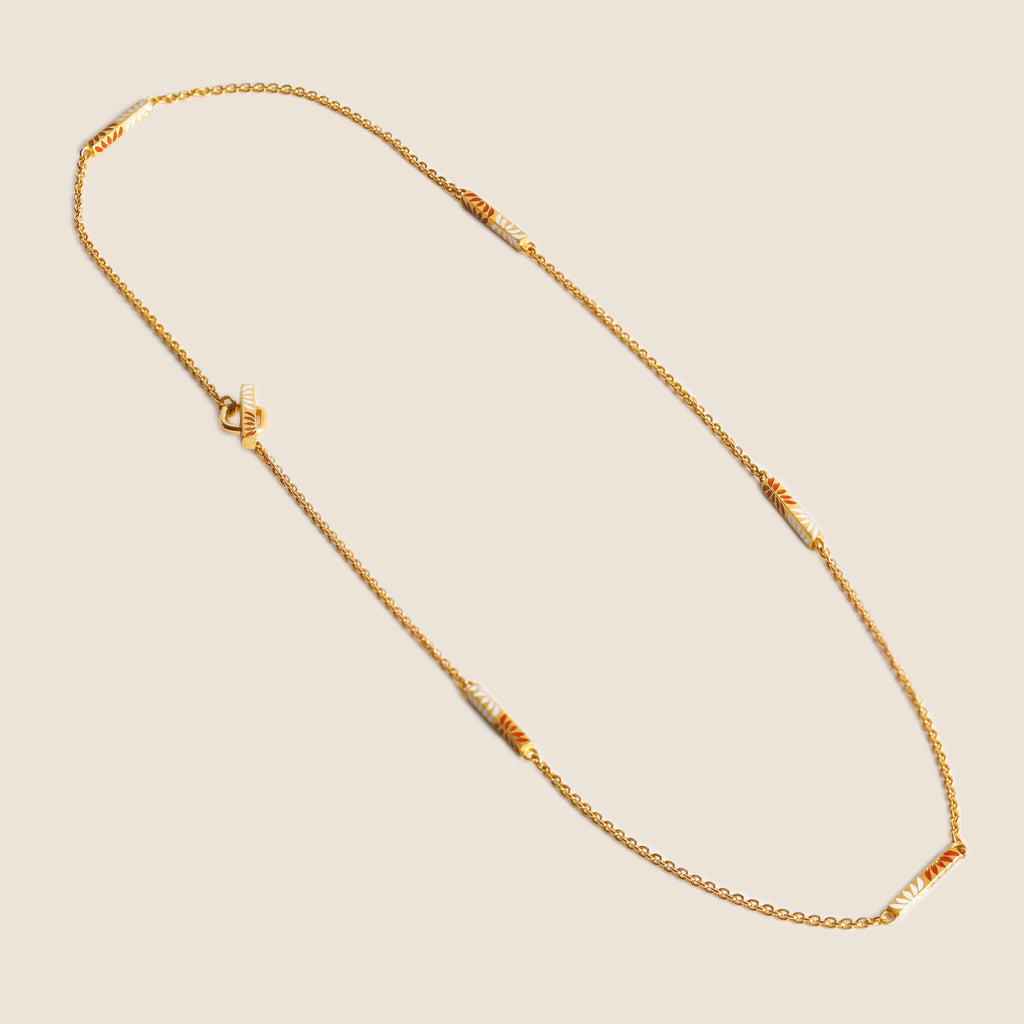 'Eternal Lotus' Minar Necklace