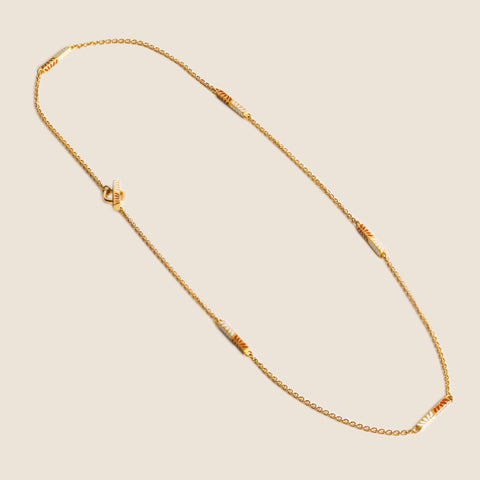 Handloom Paper Link Bracelet