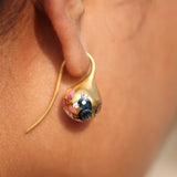Tourmaline Kettlebell Earrings