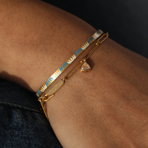 Trillion Paper Link Bracelet