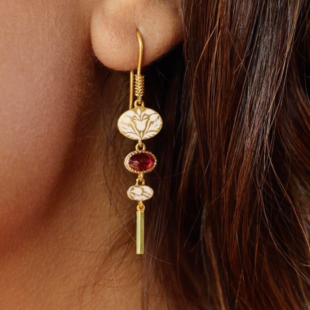 Jasmine Garden Earrings